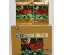 爱诗伦思 荷叶大豆纤维颗粒10克*15袋/盒 排毒瘦身清宿便 加快肠道蠕动