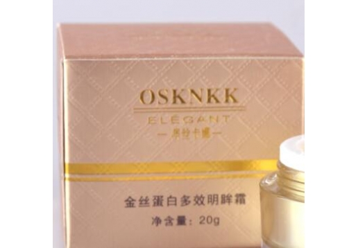 澳丝卡娜 金丝蛋白高效眼霜15g 现名为：金丝蛋白多效明眸霜20g