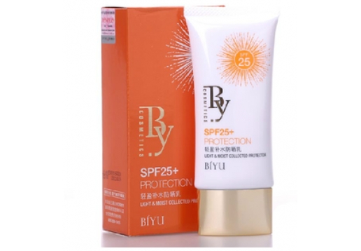 碧羽  轻盈补水防晒乳(SPF25)50ml