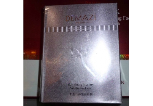 蝶曼姿 水透白再生面贴膜6片/盒