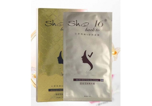 荻菲儿 She16 皙颜雪肤精华膜5片