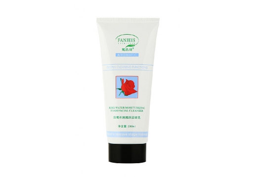 梵洁诗 玫瑰水润泡沫洁面乳200ml