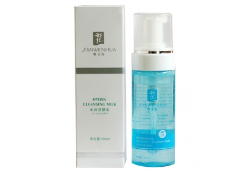 樊文花 水润洁肤乳150ml 原水润洁肤摩丝