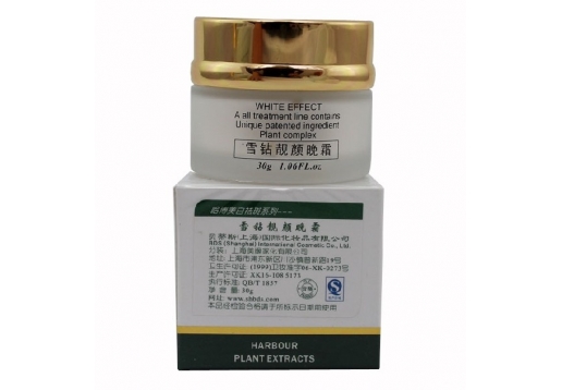 哈博 雪钻靓颜晚霜30g
