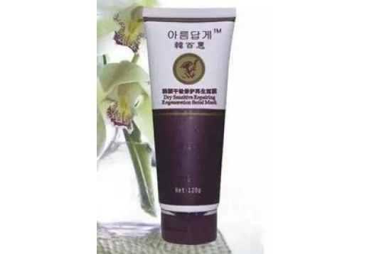 韩百惠 韩颜干敏修护再生面膜120g