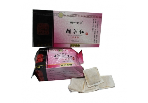 震宇生物 桃花红袋泡茶（铁石茶）2.8g*60小包/盒