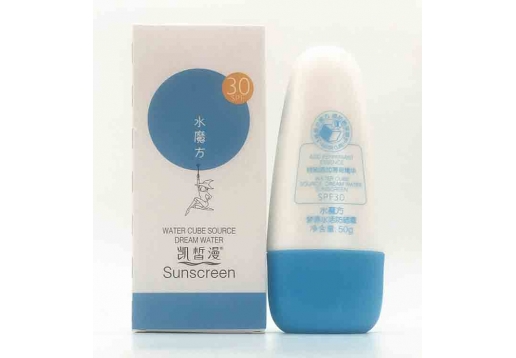 凯皙漫 水魔方梦源水活防晒霜SPF30 50g