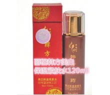 丽楹韩方  美白保湿紧肤水120ml 