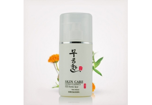 木槿花 清爽控油洁面乳400ml