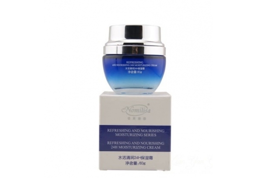 诺美丽莎 水活清润24H保湿霜60g 新品