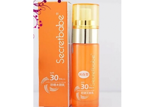 女人蜜语  防晒太阳乳SPF30(润白型)30ml