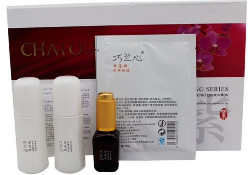 巧兰心 紫莲瓣生木克火养颜套装4件