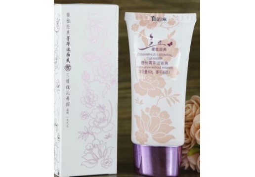 三蝶 银桂精华洁面爽100ml新品8B51三蝶馥桂菁华洁面爽60g