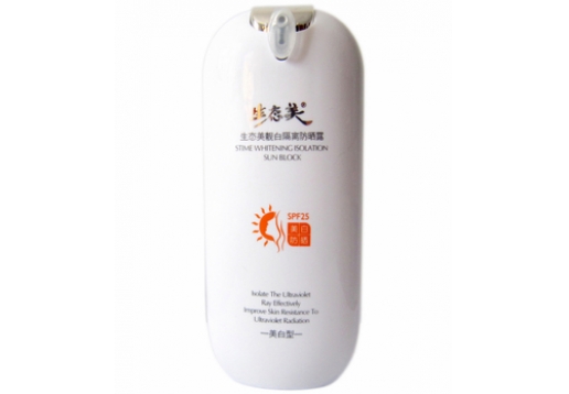 生态美  靓白隔离防晒露(SPF25)50g