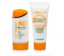 水循环 阳光美白乳SPF1840g送阳光修护美白晶露60g化妆品
