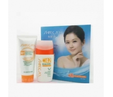 水循环 防晒美白乳SPF30送晒后修护美白晶露 化妆品