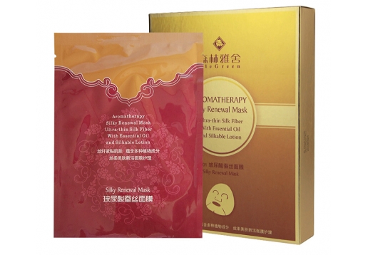 森林雅舍 玻尿酸蚕丝面膜35g*5片