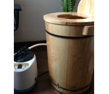  天美圣合 熏蒸包专用高质量杉木蒸汽熏蒸桶1个