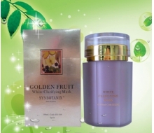 仙宝丽黄金水果 蜜桃柔白面膜190ml化妆品