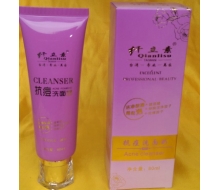 纤立素 抗痘洗面奶80ml化妆品