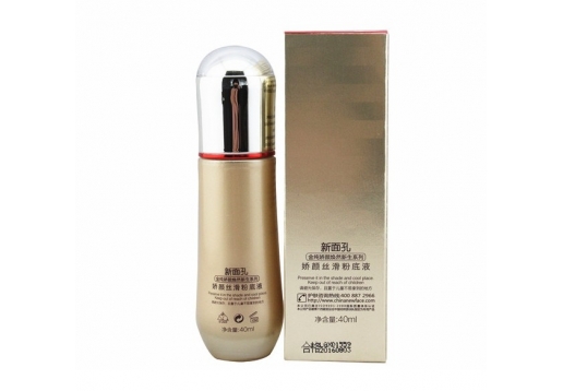 新面孔 金纯娇颜丝滑粉底液40ml（象牙色、自然色）