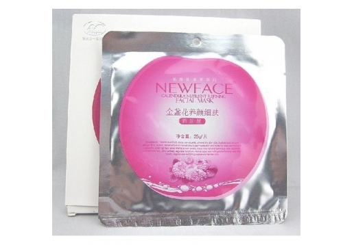 新面孔 金盏花养颜细肤面贴膜25g*7片/盒