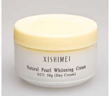 西施美  天然珍珠美白霜(日霜)50g化妆品