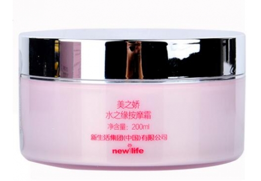 新生活 美之娇水之缘按摩霜 200ML