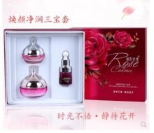 炫彩玫瑰 焕颜净润三宝套 化妆品