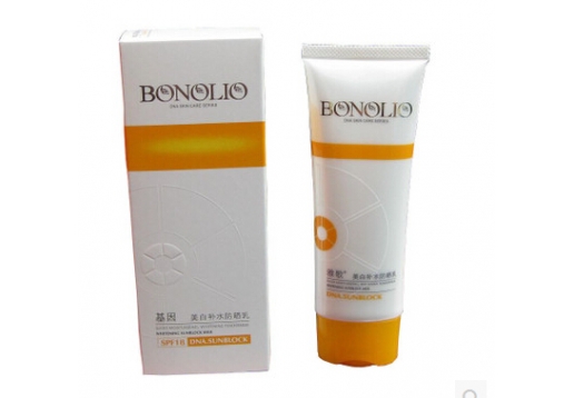 雅歌 美白补水防晒乳SPF18 80g