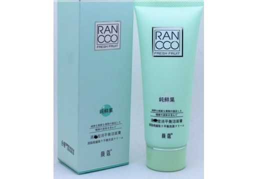 颜蔻 纯鲜果去痘消平衡洁面膏100g