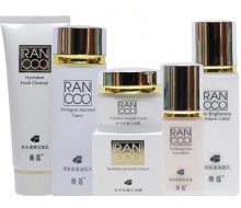 颜蔻 百花蜜清爽补水抗皱五件套化妆品