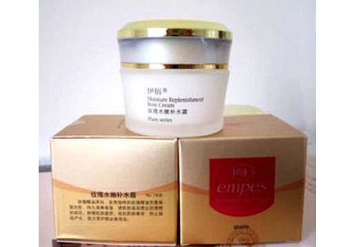 伊佰 玫瑰水嫩补水霜30g