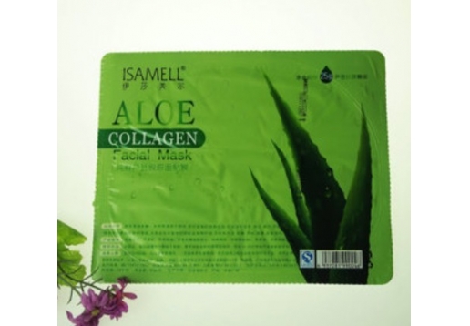 伊莎美尔 纯鲜芦荟胶原面贴膜25g