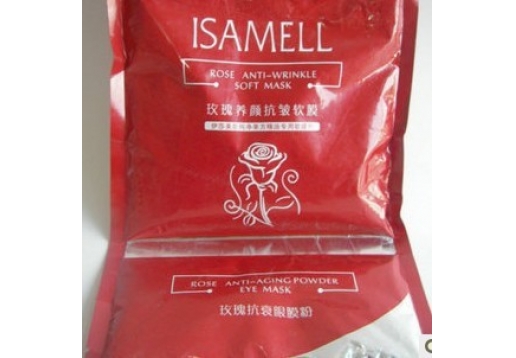 伊莎美尔 玫瑰养颜抗皱软膜粉+玫瑰抗衰眼膜粉
