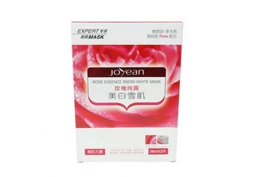 真丽斯 植妍玫瑰纯露美白雪肌面膜28ml*3