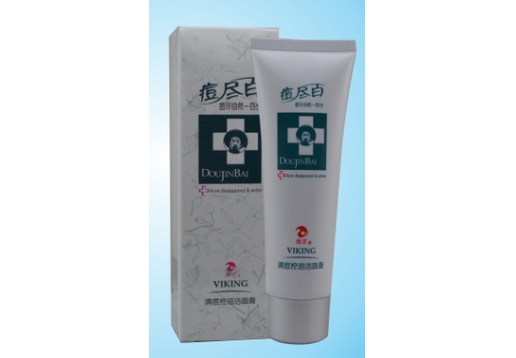 姿昂 维京痘尽百清痘控油洁面膏80g